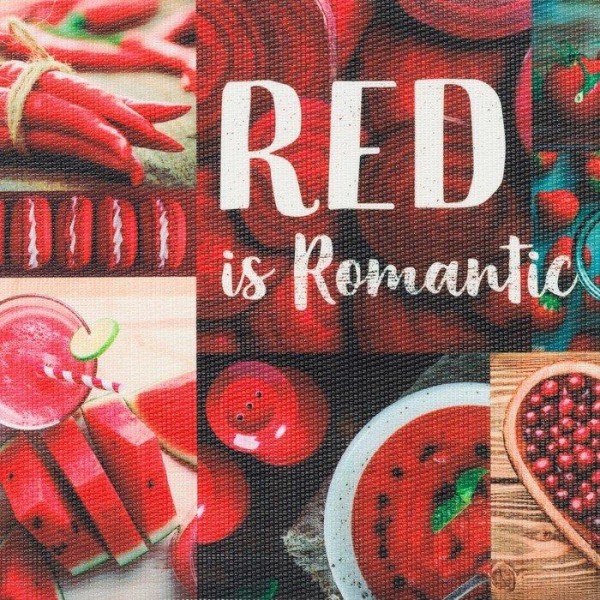 Салфетка на стол "RED is Romantic" 29*40 см