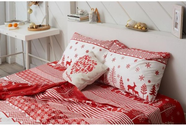 Постельное белье LoveLife 2сп Reindeer 175*215см,200*225см,50*70см-2шт