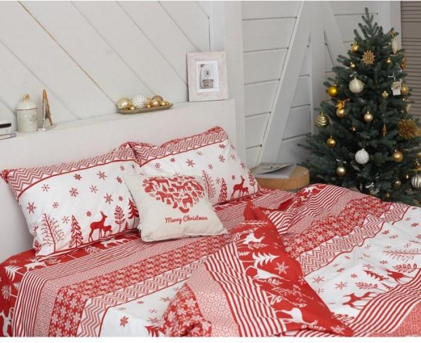 Постельное белье LoveLife 2сп Reindeer 175*215см,200*225см,50*70см-2шт