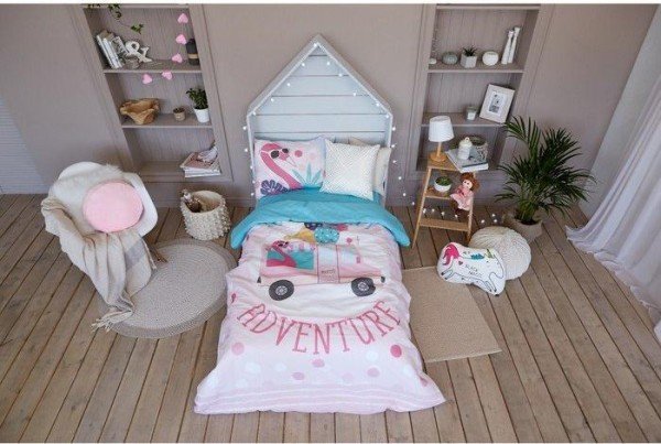 Постельное бельё «Этель» 1.5 сп Pink dreams 143*215 см, 150*214 см, 50*70 см -1 шт,100% хл, бязь