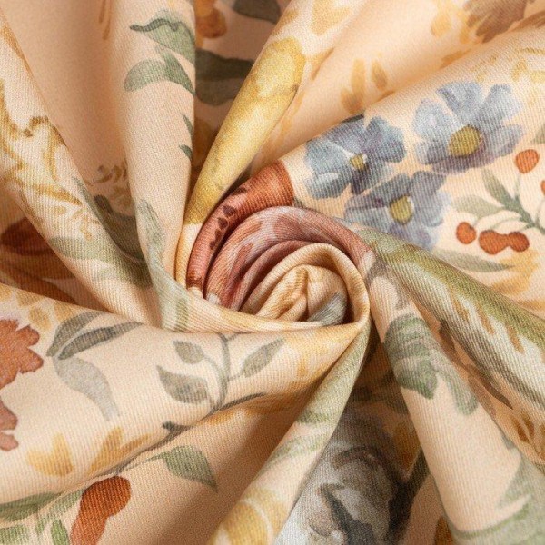 Набор столовый "Этель" Floral pattern скатерть 147*219 +/-2см с ГМВО, салф. 40х40 см - 12 шт