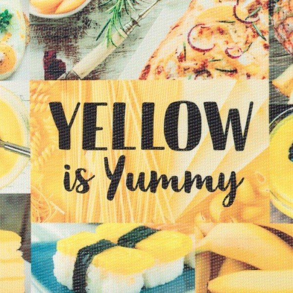 Салфетка на стол "YELLOW is Yummy" 29*40 см