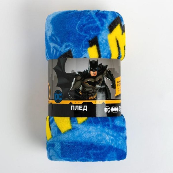 Плед Павлинка BATMAN, 100х150 см